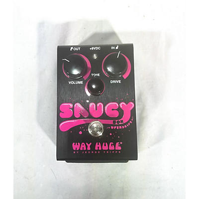 Way Huge Electronics SAUCEY OVERDRIVE Effect Pedal