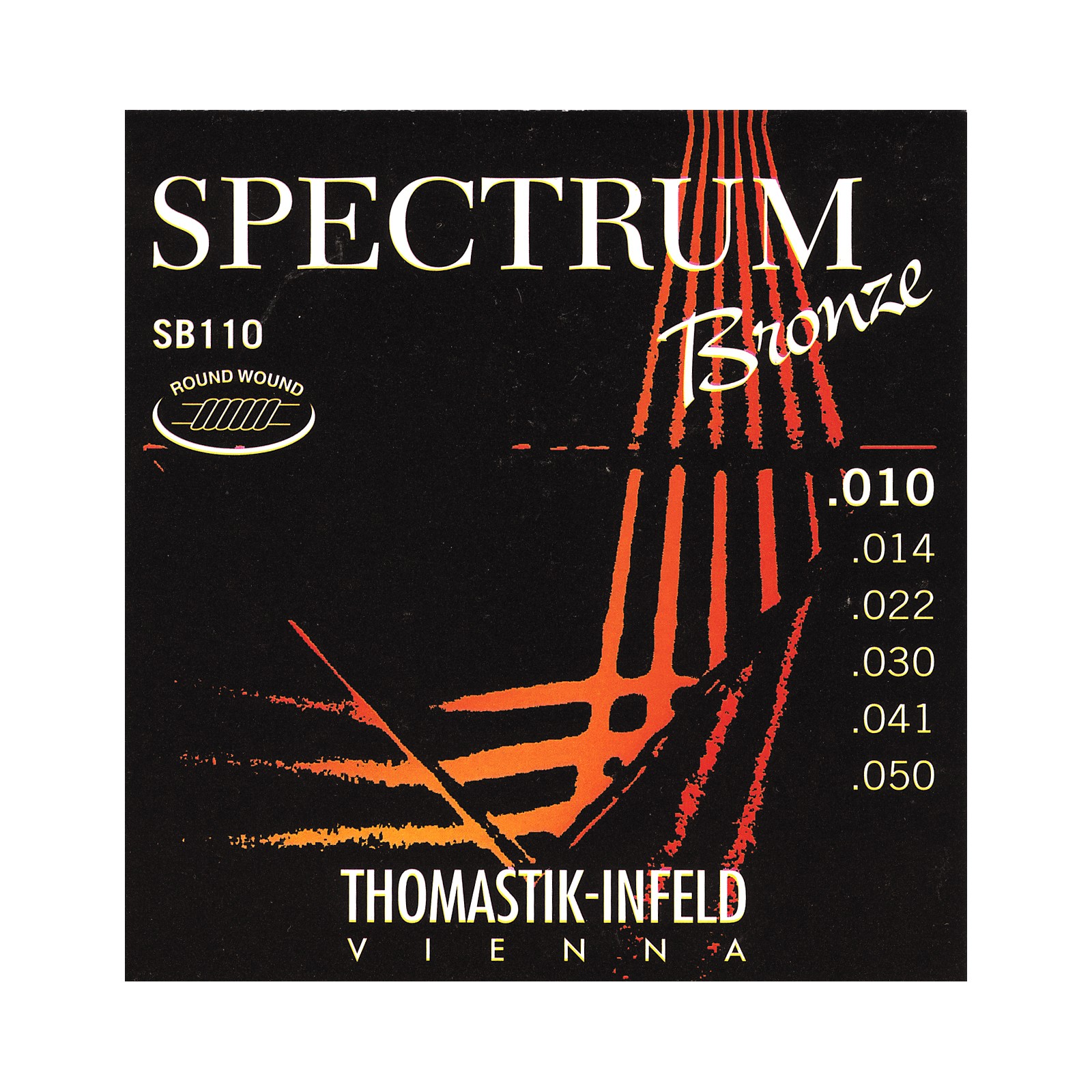 Thomastik SB110 Spectrum Extra-Light Bronze Acoustic Guitar Strings ...