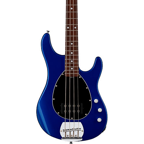 Sterling by Music Man SB4 4-String Electric Bass Guitar Cobra Blue