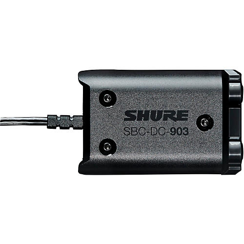 Shure SBC-DC-903 DC Battery Eliminator for Use With SLXD5 Digital Wireless Portable Receivers