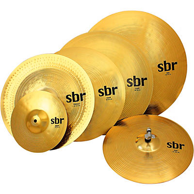 Sabian SBR Super Cymbal Set with Free 18 in. Crash