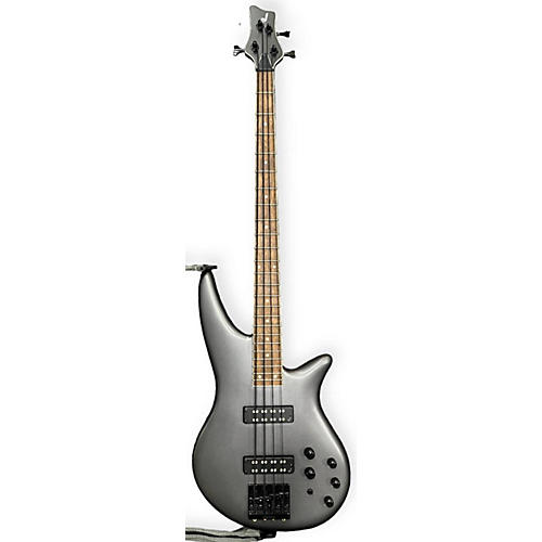 Jackson SBX IV Electric Bass Guitar Grey