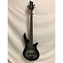 Used Jackson SBXQ V Electric Bass Guitar QUILTED GREY