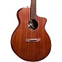 Open-Box Martin SC-10E Modern Road Series Sapele Acoustic-Electric Guitar - Condition 2 - Blemished Dark Mahogany 197881501815