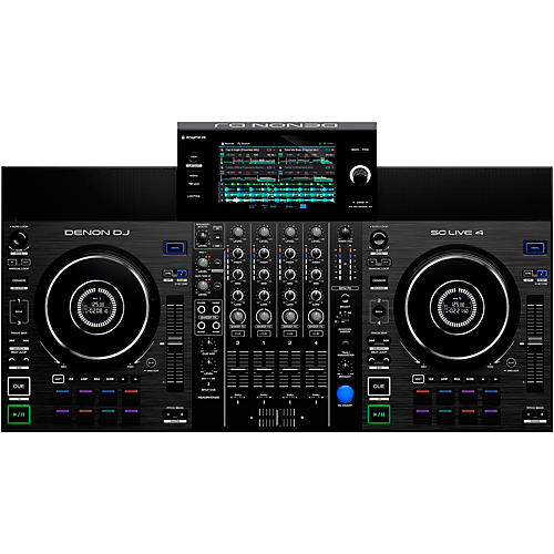 Denon DJ SC Live 4 4-Deck Standalone DJ Controller Condition 1 - Mint