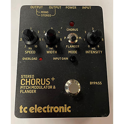 TC Electronic SCF Chorus Flanger Effect Pedal