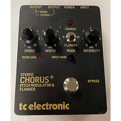 TC Electronic SCF Chorus Flanger Effect Pedal