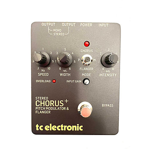 TC Electronic SCF Chorus Flanger Effect Pedal