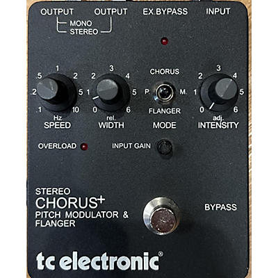 TC Electronic SCF Chorus Flanger Effect Pedal