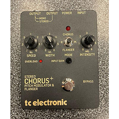 TC Electronic SCF Chorus Flanger Effect Pedal