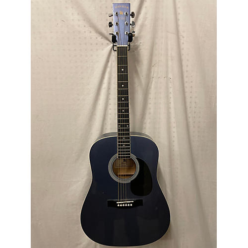 Indiana SCOUT Acoustic Guitar Blue