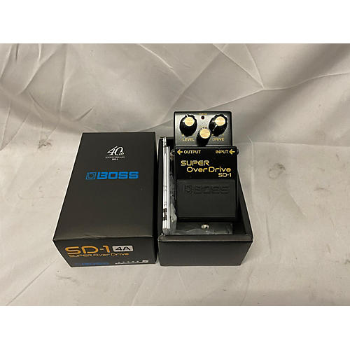 BOSS SD-1 40th Anniversary Limited Edition Effect Pedal