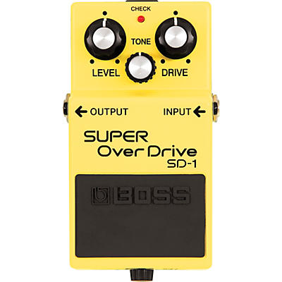 BOSS SD-1 Super OverDrive Guitar Effects Pedal