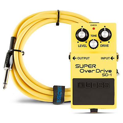 BOSS SD-1 Super Overdrive Pedal Color Kit With Cable -