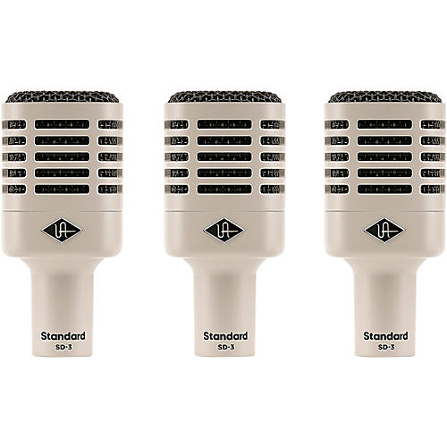 Universal Audio SD-3 Standard Dynamic 3-Pack With Hemisphere Mic Modeling
