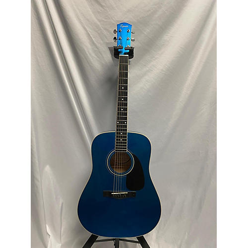 Squier SD 6G CA Acoustic Guitar Blue