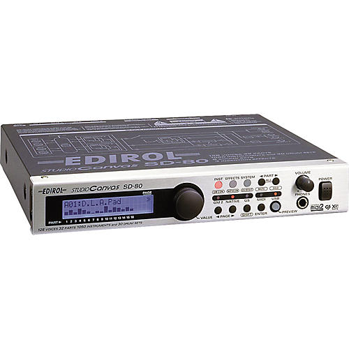 Edirol SD-80 Studio Canvas 128-Voice USB Sound Module