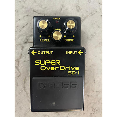 BOSS SD1 Super Overdrive 40th Anniversary Effect Pedal