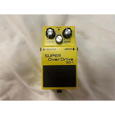 BOSS SD1 Super Overdrive Effect Pedal