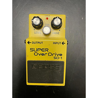 BOSS SD1 Super Overdrive Effect Pedal