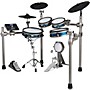 Simmons SD1200 Electronic Drum Kit With Mesh Pads Blue Metallic