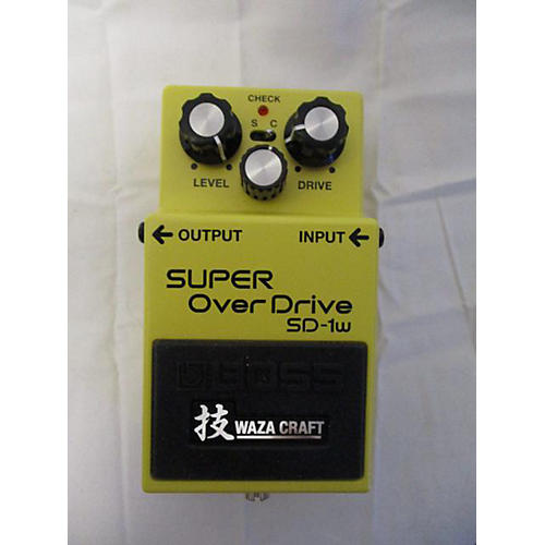 SD1W Super Overdrive Waza Craft Effect Pedal