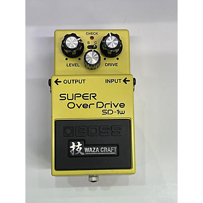 BOSS SD1W Super Overdrive Waza Craft Effect Pedal