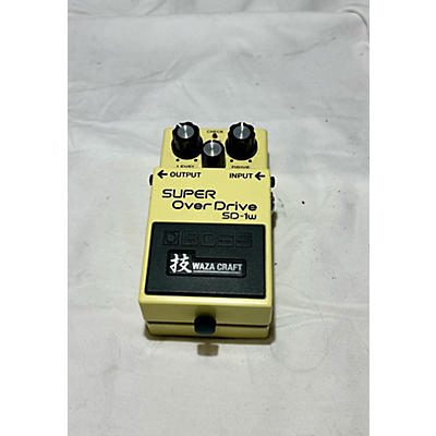 BOSS SD1W Super Overdrive Waza Craft Effect Pedal