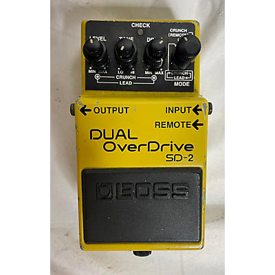 BOSS SD2 Dual Overdrive Effect Pedal