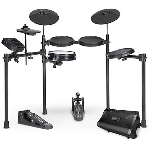 Simmons SD200 Electronic Drum Kit with Mesh Pads and DA2108 Drum Set Monitor