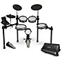 Simmons SD600 Electronic Drum Kit With Mesh Pads, Bluetooth and DA2108 Drum Set Monitor