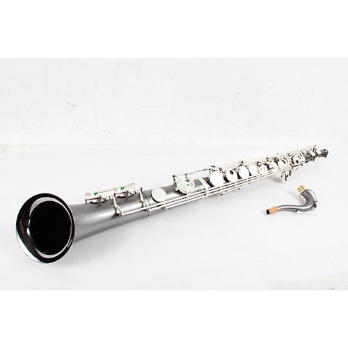 Sax Dakota SDTS-1022 Professional Straight Tenor Saxophone Condition 3 - Scratch and Dent Gray Onyx 194744157851