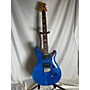 Used PRS SE CUSTOM 24-08 Solid Body Electric Guitar Trans Blue