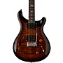 PRS SE Custom 22 Semi-Hollow Electric Guitar Black Gold Sunburst