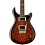 PRS SE Custom 22 Semi-Hollow Quilt Top Limited Run Electric Guitar Black Gold Sunburst