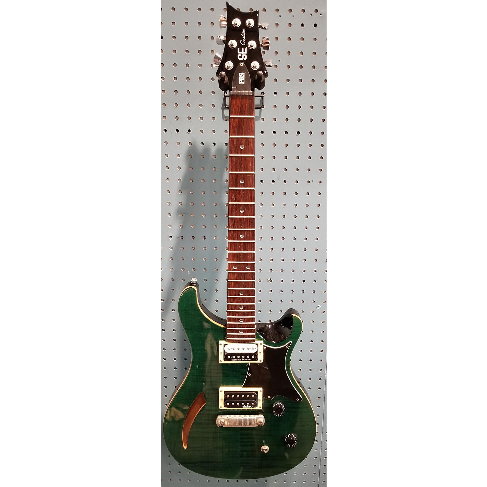 Used PRS SE Custom 22 SemiHollowbody Hollow Body Electric Guitar teal