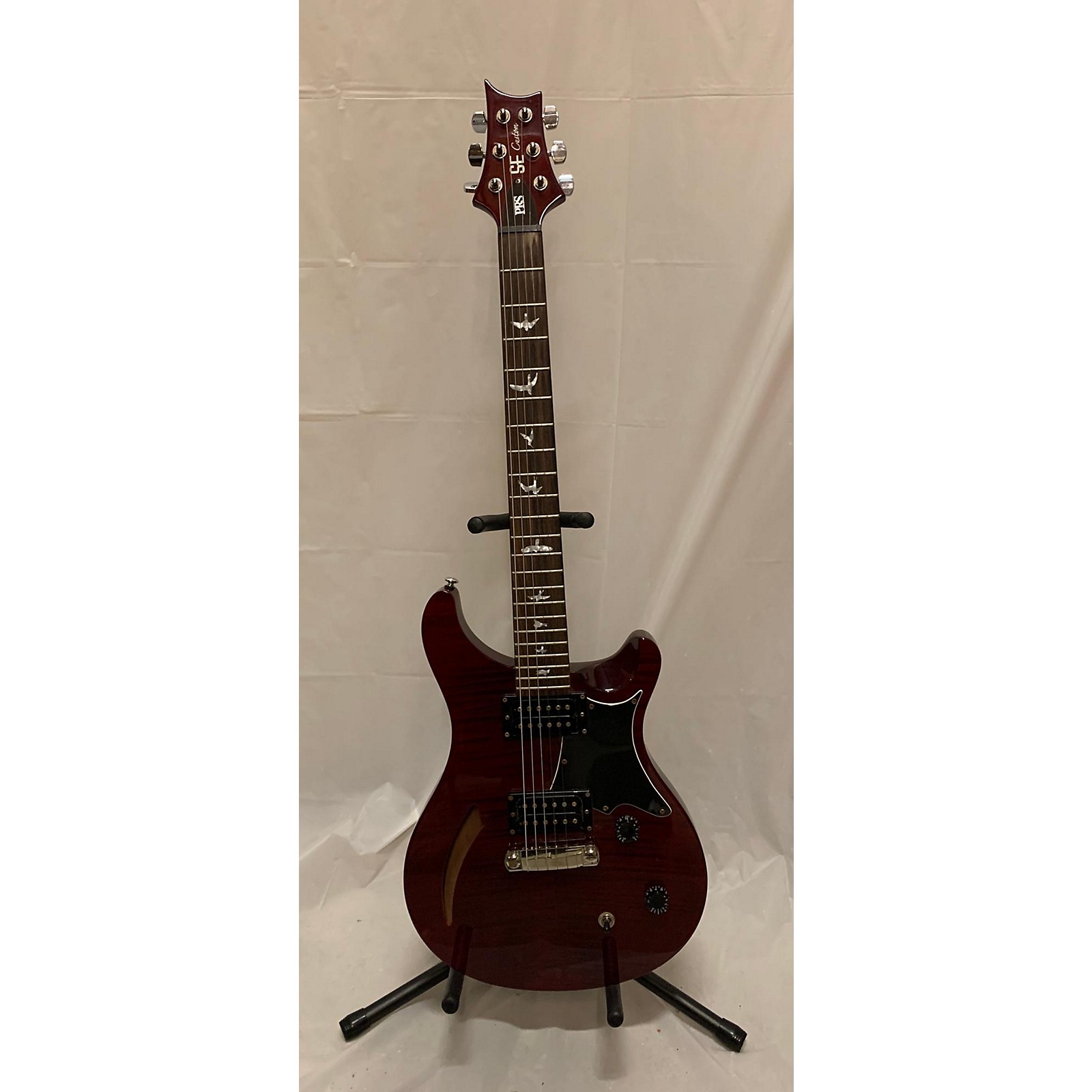 Used PRS SE Custom 22 SemiHollowbody Hollow Body Electric Guitar Candy