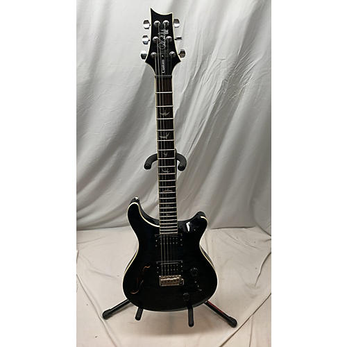PRS SE Custom 22 Semi-Hollowbody Hollow Body Electric Guitar grey black
