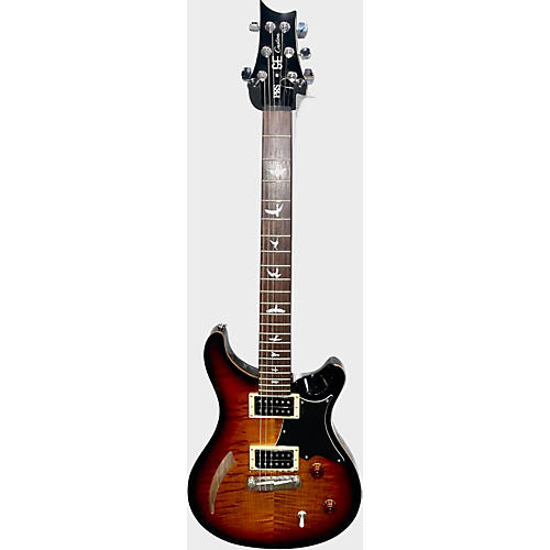 PRS SE Custom 22 Semi-Hollowbody Hollow Body Electric Guitar 2 Tone Sunburst