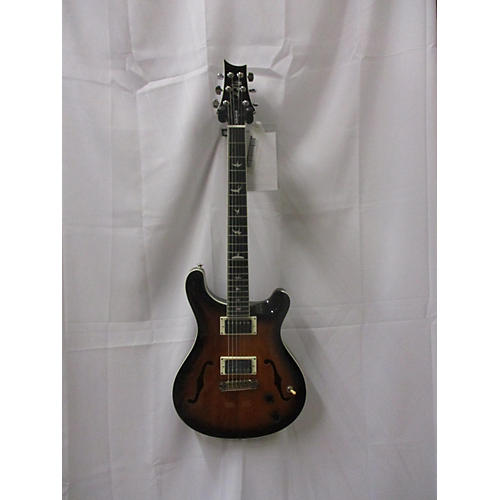 PRS SE Custom 22 Semi-Hollowbody Hollow Body Electric Guitar Sunburst