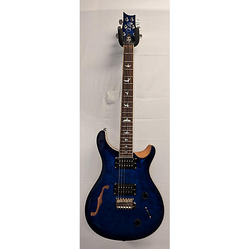PRS SE Custom 22 Semi-Hollowbody Hollow Body Electric Guitar Blue
