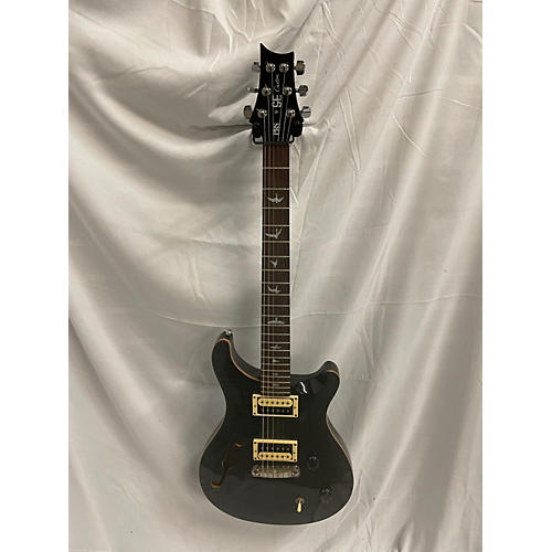 PRS SE Custom 22 Semi-Hollowbody Hollow Body Electric Guitar Trans Gray