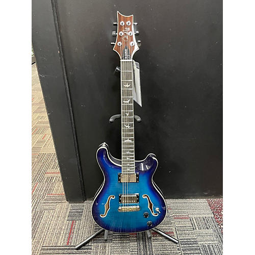 PRS SE Custom 22 Semi-Hollowbody Hollow Body Electric Guitar Blue