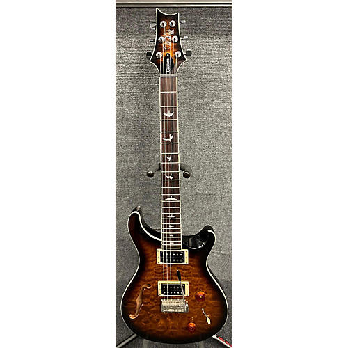 PRS SE Custom 22 Semi-Hollowbody Hollow Body Electric Guitar QUILTED BURST