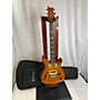 Used PRS SE Custom 22 Semi-Hollowbody Hollow Body Electric Guitar Trans Amber