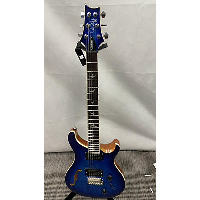 PRS SE Custom 22 Semi-Hollowbody Quilt-Top Limited-Run Hollow Body Electric Guitar
