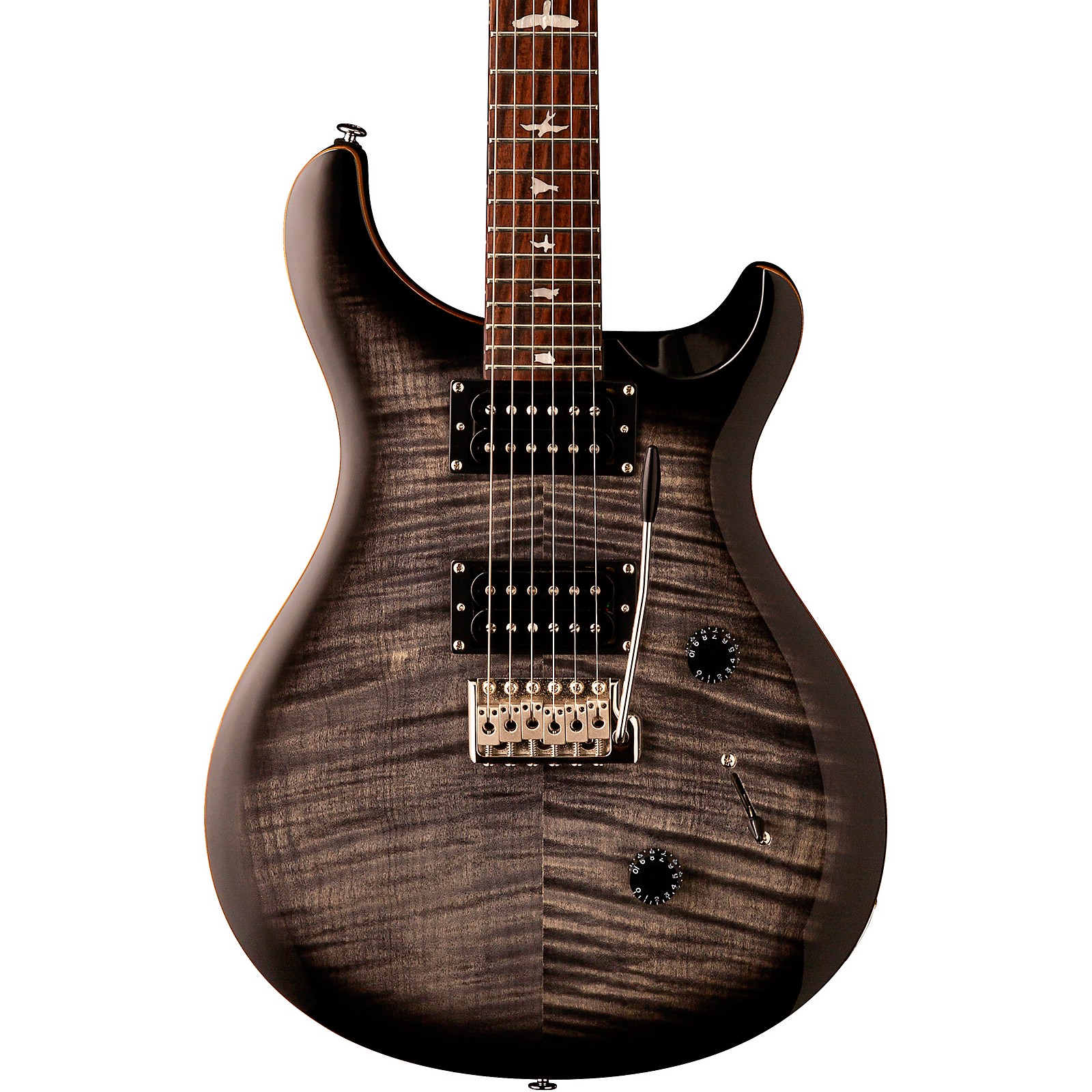 PRS SE Custom 24 Electric Guitar Charcoal Burst Musician's Friend