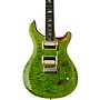 PRS SE Custom 24 Quilted Carved Top With Ebony Fingerboard Electric Guitar Eriza Verde
