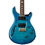 PRS SE Custom 24 Semi-Hollow Piezo Electric Guitar Lake Blue