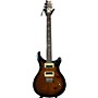 Used PRS SE Custom 24 Solid Body Electric Guitar Black Gold Sunburst